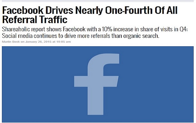 Facebook traffic